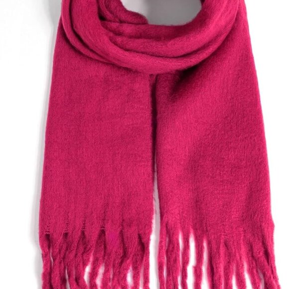 Women's Scarf Big Colorful Thick Blanket Wrap Winter Oversized Warm Chunky Scarv